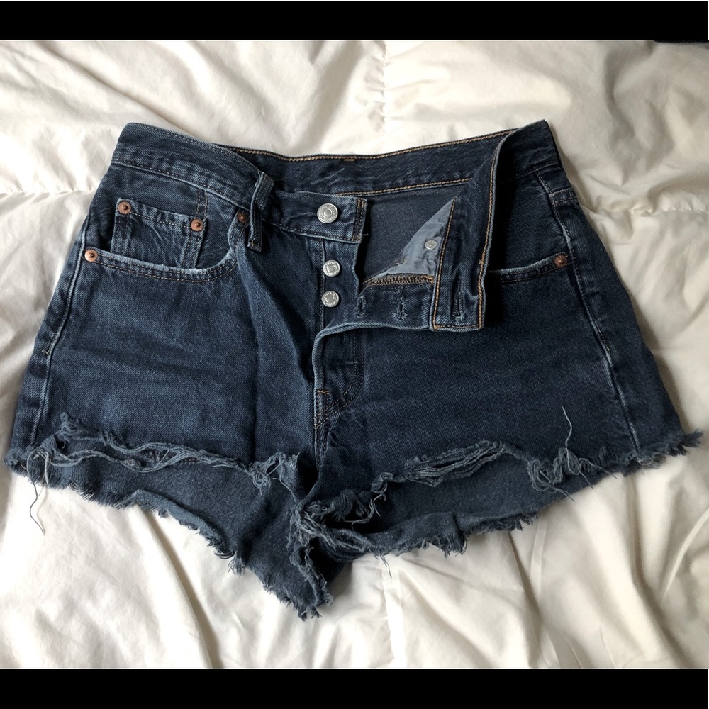 Levi’sHigh Waisted Cutoff Shorts